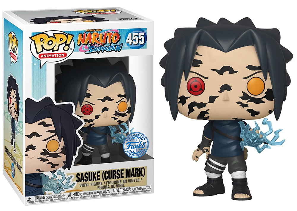 Muñeco Funko Pop! Naruto Shippuden - Sasuke (Curse Mark) 455
